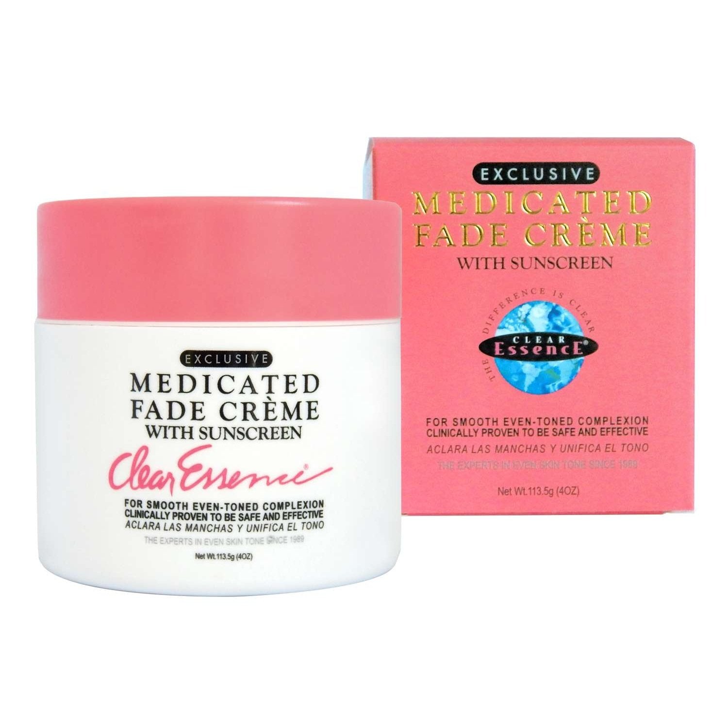 Clear Essence Exclusive Medicated Fade Cream 4 Oz