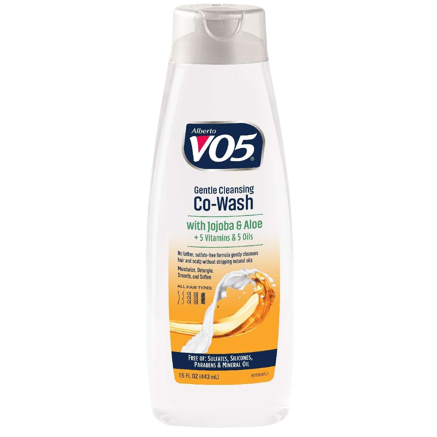 Alberto Vo5 Gentle Cleansing Co-Wash With Jojoba And Aloe 15 Fl Oz