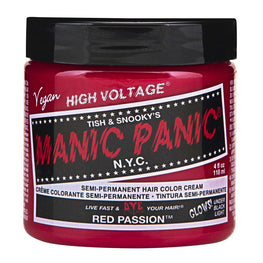 MANIC PANIC SEMI PERMANENT CREAM HAIR COLOR - RED PASSION
