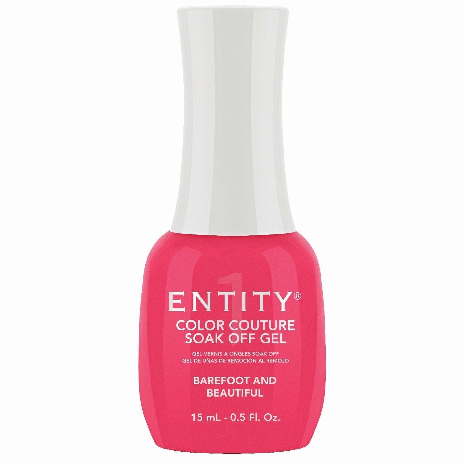 Entity Color Couture Soak Off Gel Barefoot And Beautiful 0.5 Fl Oz