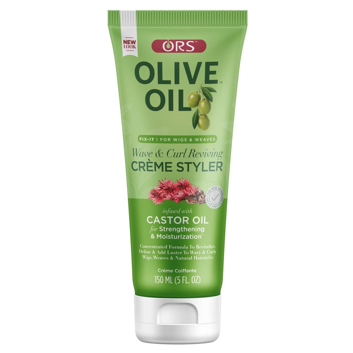 Ors Olive Oil Fix-It For Wigs  Weaves Wave Curl Reviving Creme Styler 5 Oz